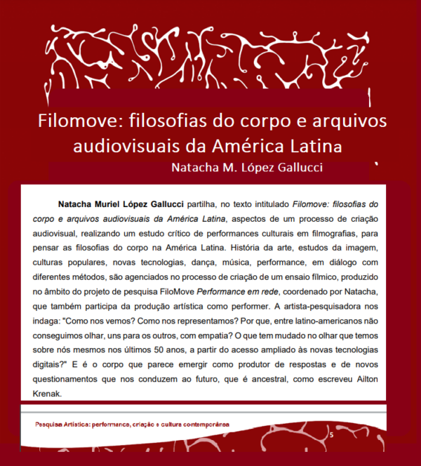 Filosofias do corpo e arquivos audiovisuais da América Latina